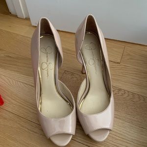 Jessica Simpson platform heels
